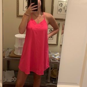 Pink boutique dress